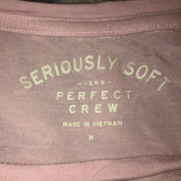 (2) Aeropostale seriously soft,perfect crew shirts - Picture 2 of 6
